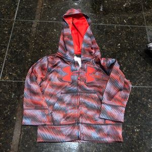 Under armour. 18 month front zip jacket.